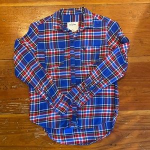 Flannel button down